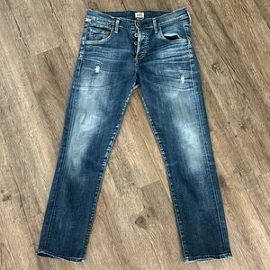 Citizens of Humanity, Emerson Slim Boyfriend Jean, size 27